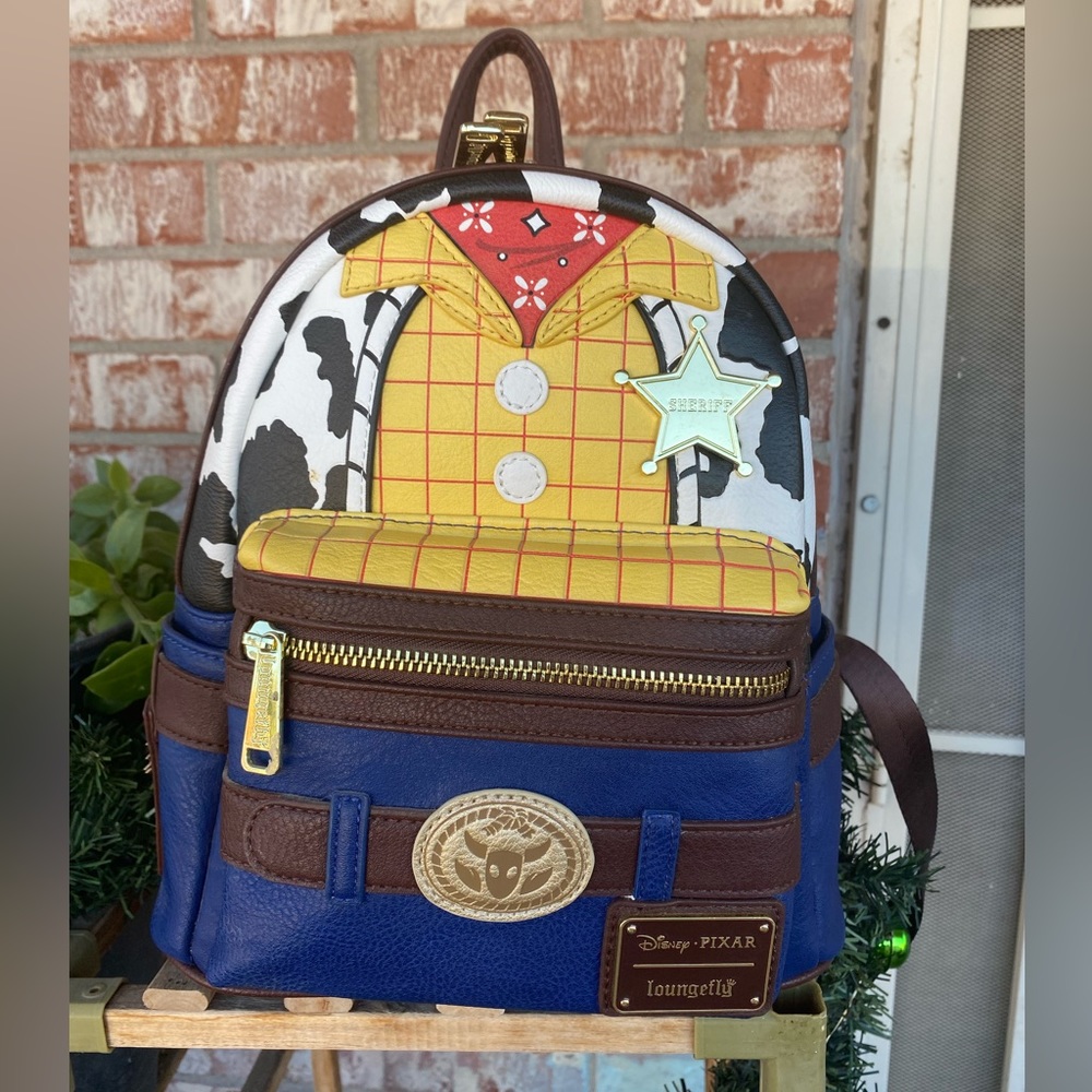 Loungefly woody cosplay mini backpack